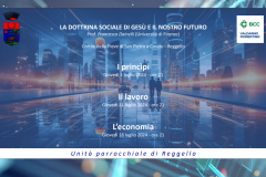 La dottrina sociale di Gesù e il nostro futuro - "Il lavoro" 11 luglio