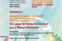 Tre opere di Venturino Venturi, Museo Masaccio - sabato 1 giugno