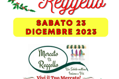 Sabato 22 dicembre - Mercato di Reggello