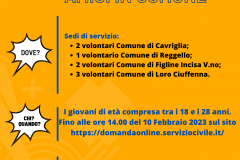 “La storia siete voi”: bando Servizio Civile Universale 2023