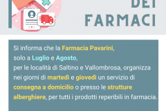 Consegna farmaci a Saltino e Vallombrosa